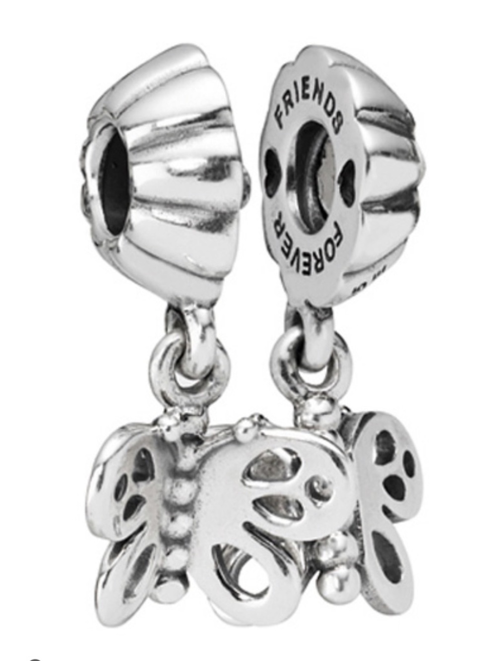 Pandora Friends Forever Butterfly Dangle Charm